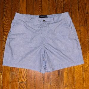 Abercrombie & Fitch Blue and White Patterned Shorts